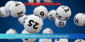 nuôi dàn đề 20 số khung 3 ngày