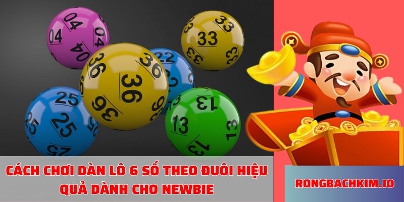 Cách chơi dàn lô 6 số theo đuôi hiệu quả dành cho newbie